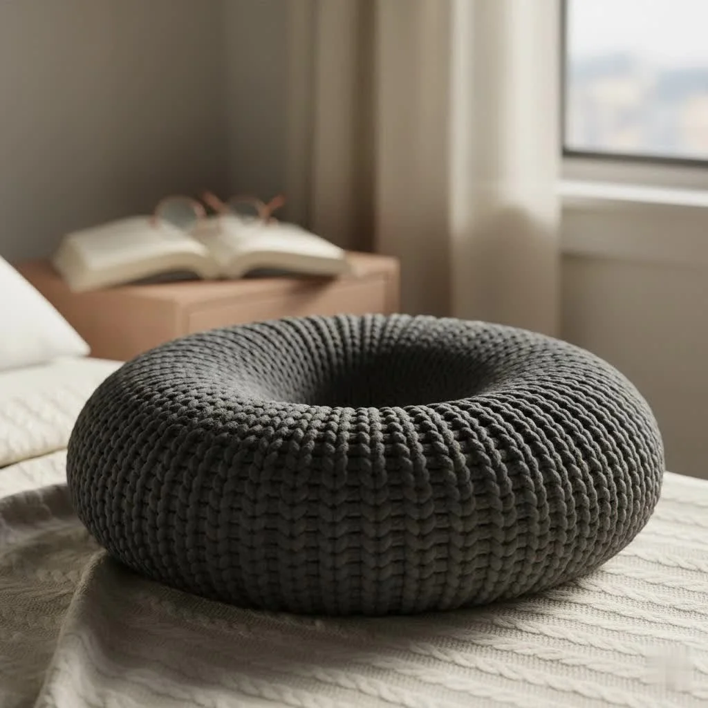 Traveler sleeping comfortably with a flight neck pillow