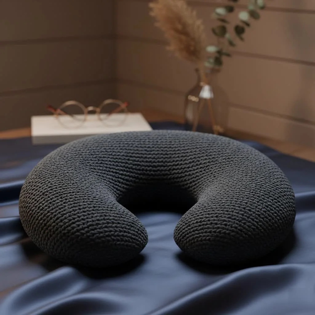 Ergonomic neck pillow for pain relief